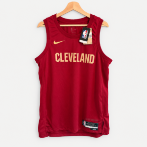 Nike Cleveland Cavaliers wine and gold jersey, men’s L / 48, new with tags